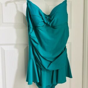 Teal One-Piece Swimsuit